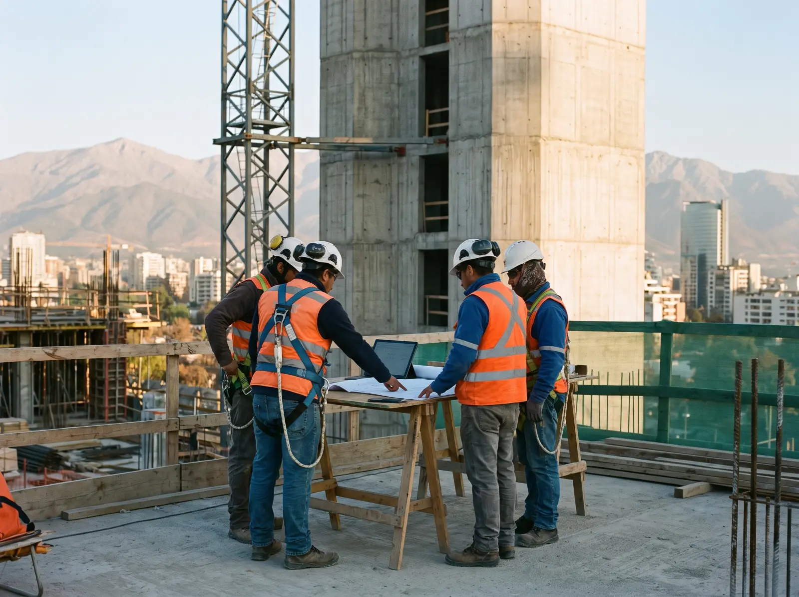 Obra en Santiago